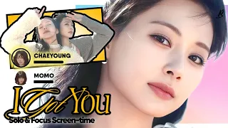 TWICE - I Got You » Solo & Focus Screen-time Distribution