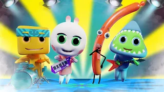 Музыкальная группа инопланетян (Чоко, Тики, Така, Локо) | D Billions Детские Песни