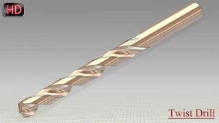 Twist Drill (Video Tutorial) Autodesk Inventor