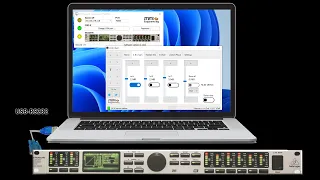Wie steuert man die Behringer DCX2496 mit nur einem PC?