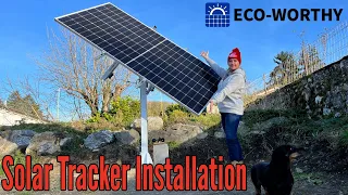 Solar Tracker Installation | ECO WORTHY