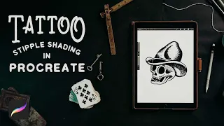 Tattoo Stipple Shading in Procreate