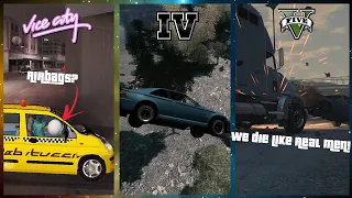 Evolution Of Car Safety LOGIC in All GTA Games(2001-2020)