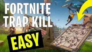 EASY way to get a Trap Elimination in Fortnite