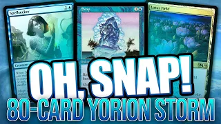 Oh, SNAP! 80-Card Yorion Storm — Legacy Spellseeker + Lotus Field Combo MTG | Magic: The Gathering