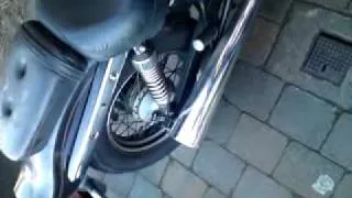 GZ 250 exhaust drilled