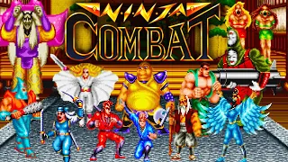 Ninja Combat (Arcade) - Longplay Co-op 2p