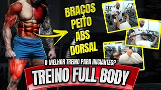 TREINO FULL BODY PARA INICIANTES - TREINAR O CORPO TODO NO MESMO DIA ?