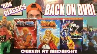 He-Man, She-Ra, and Voltron Back on DVD at Last! Complete Unboxing and Review (MOTU)