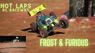 Hot Laps RC Raceway Frost & furious 1/8th E-Buggy A-main