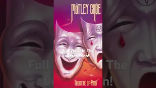 Why I Personally Do Not Like The Theatre Of Pain Album By Mötley Crüe! - Gabe Renfro