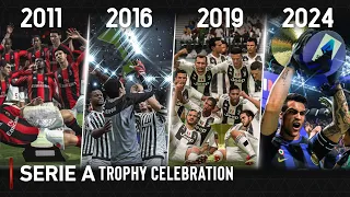 Serie A Trophy Celebration In FIFA | 2011 - 2024 |