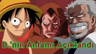 One Piece Teori - D.'nin Anlamını Açıklıyorum! İşte Bütün D.'lerin Ortak Noktası!