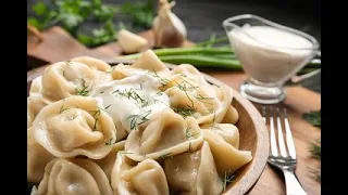 Meat dumplings in Russian !!