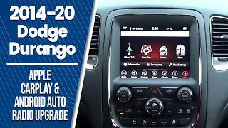 2014-2020 Dodge Durango Factory Apple CarPlay/Android Auto Radio Upgrade - Easy Plug & Play Install!