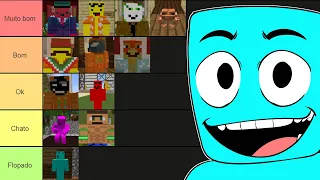 🟩 Ranqueando TODOS os PERSONAGENS do canal!