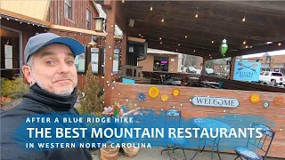 After Your Hike: Top 8 Restaurants in Blue Ridge Mountains of Western North Carolina