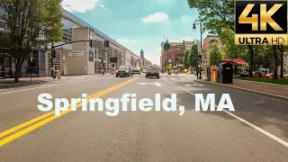 A tour of Springfield, Massachusetts, USA