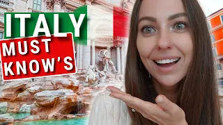 20 THINGS You Better Know before GOING to ROME , ITALY 🇮🇹