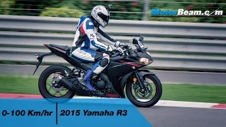 Yamaha R3 0-100 km/hr & Acceleration Test | MotorBeam