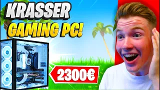 ich KAUFTE einen 2300€ GAMING PC um ein PRO in FORTNITE zu WERDEN, das passierte..!