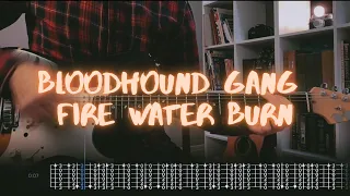 Fire Water Burn Bloodhound Gang Сover / Guitar Tab / Lesson / Tutorial