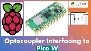 how to use Raspberry pi pico with optocoupler