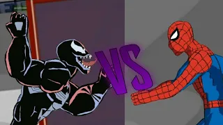 Человек паук vs Веном анимация рисуем мультфильмы 2
