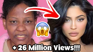 This Makeup Transformation Kylie Jenner Got 24 MILLION Views Without Plastic Surgery!