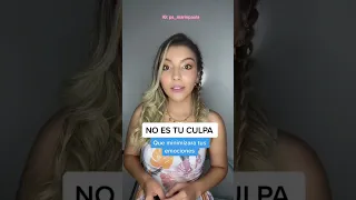 No es tu CULPA - que te lastimen - Psicóloga María Paula