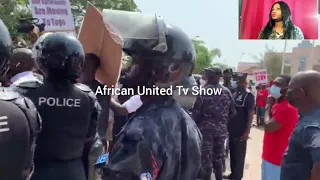 BETWEEN GHANA POLICE DRN JUSTICE 4 GHANA PROTESTORS