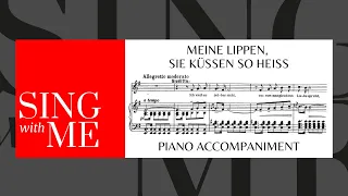 Meine Lippen sie küssen so heiss - Accompaniment - Giuditta - Lehár