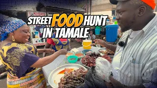 My first time in Tamale, Northern Ghana trying these foods on the streets.