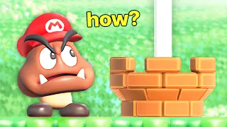 Can you beat any levels as... GOOMBA?