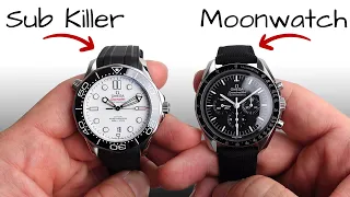 OMEGA Speedmaster VS Seamaster Diver 300m