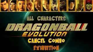 DB Evolution (PSP) - All Characters Combo Exhibition