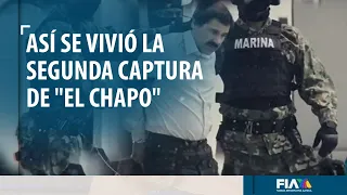 Así fue la segunda captura de Joaquín "El Chapo" Guzmán