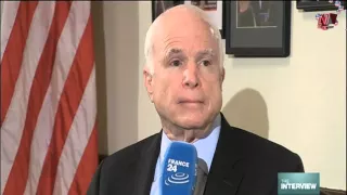 John McCain Interview 24 France channel 2015 November 19