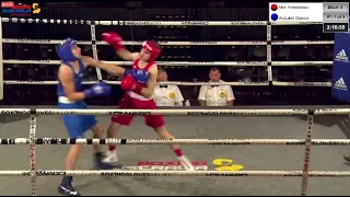 Alex Anastasiou (SA) Vs Abdullah Bassal (Qld) Amateur Boxing Fight