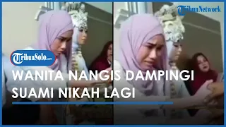 Viral Wanita Menangis di Momen Pernikahan, Diduga Dampingi Sang Suami Menikah Lagi