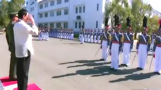 President Arrival of Honor in PMA graduation