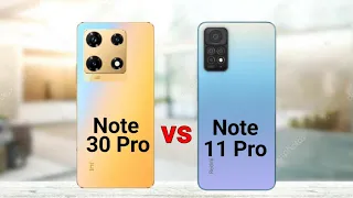 Infinix Note 30 Pro vs Redmi Note 11 Pro