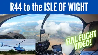 FULL HELICOPTER FLIGHT TO THE ISLE OF WIGHT