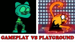 FNF Character Test | Gameplay VS My Playground | Pibby Gumball | Jake