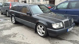 Mercedes-Benz W124/S124 300d холодный запуск