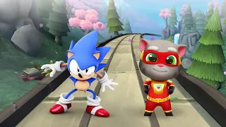 WHO IS THE BEST? TALKING TOM HERO vs SONIC THE HEDGEHOG - LITTLE MOVIES 2020