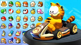 Mario Kart 8 Duluxe - Can Garfield Win Crossing Cup and Boomerang Cup? The Top Racing Game