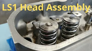 LS1 Head Valve Seal & Spring Install (Pt5 82-92 Camaro/Firebird LS Swap)