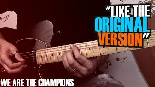 We Are The Champions - Queen (guitar cover)