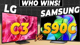 LG C3 vs Samsung S90C - Who Wins? | The Best 4K UHD Smart TV Comparison in 2024